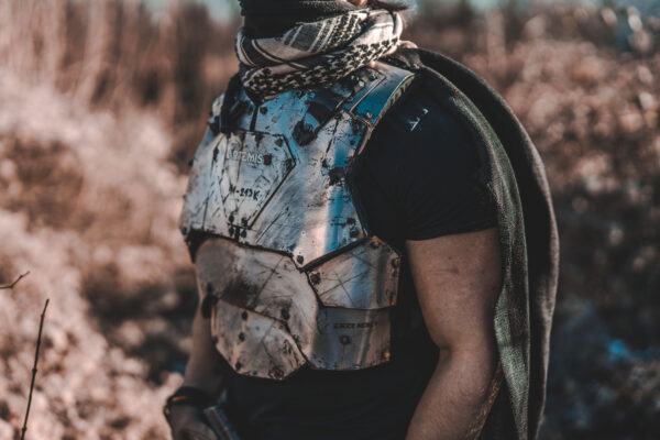 Artemis Metal Armor Vest Airsoft and LARP Post Apocalyptic Chest