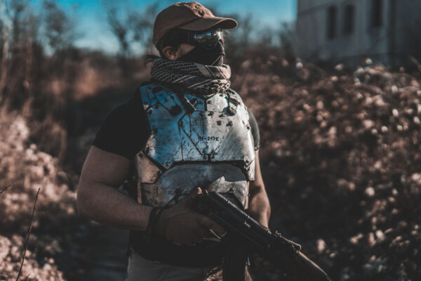 Artemis Metal Armor Vest Airsoft and LARP Post Apocalyptic Chest