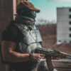 Artemis Metal Armor Vest Airsoft and LARP Post Apocalyptic Chest