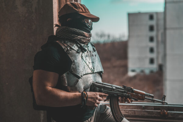 Artemis Metal Armor Vest Airsoft and LARP Post Apocalyptic Chest