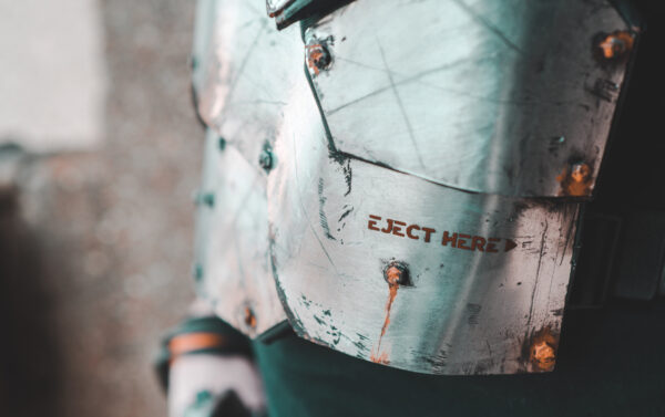 Artemis Metal Armor Vest Airsoft and LARP Post Apocalyptic Chest
