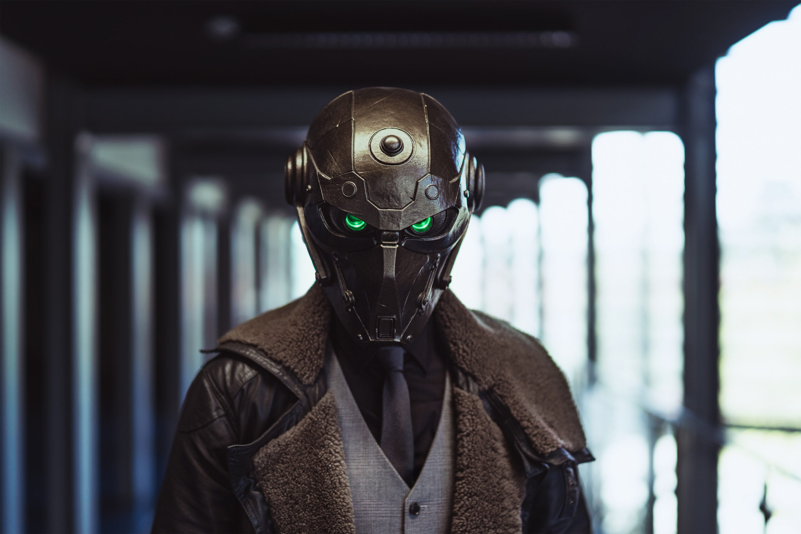Dr Doom X Cyberpunk Helmet 3 by Dante_s Workshop