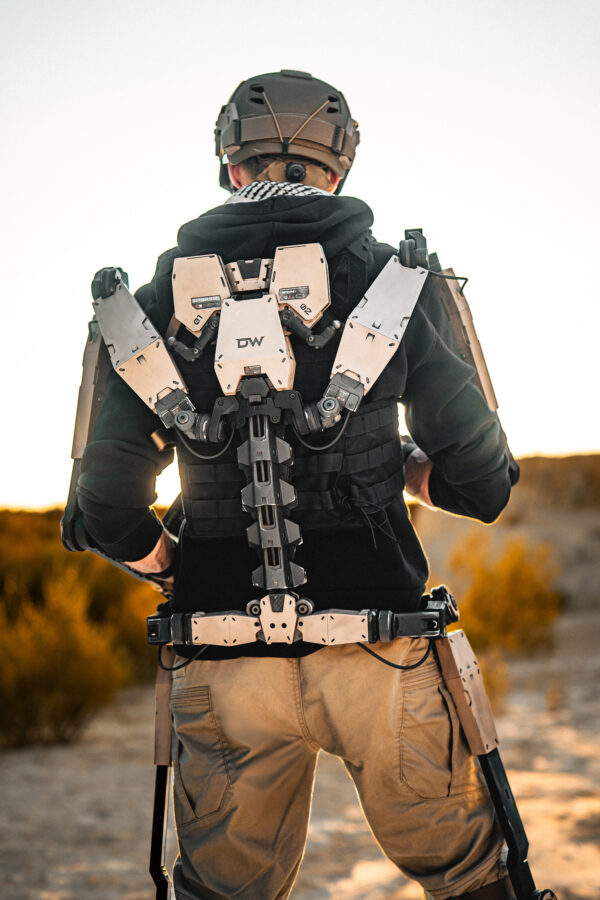 Astraeus EXO Alpha wearable exoskeleton by Dantes Workshop