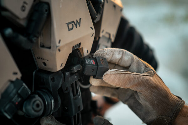 Astraeus EXO Alpha wearable exoskeleton by Dantes Workshop