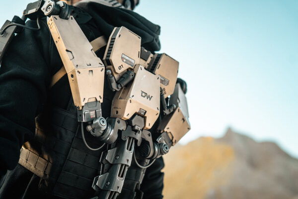 Astraeus EXO Alpha wearable exoskeleton by Dantes Workshop
