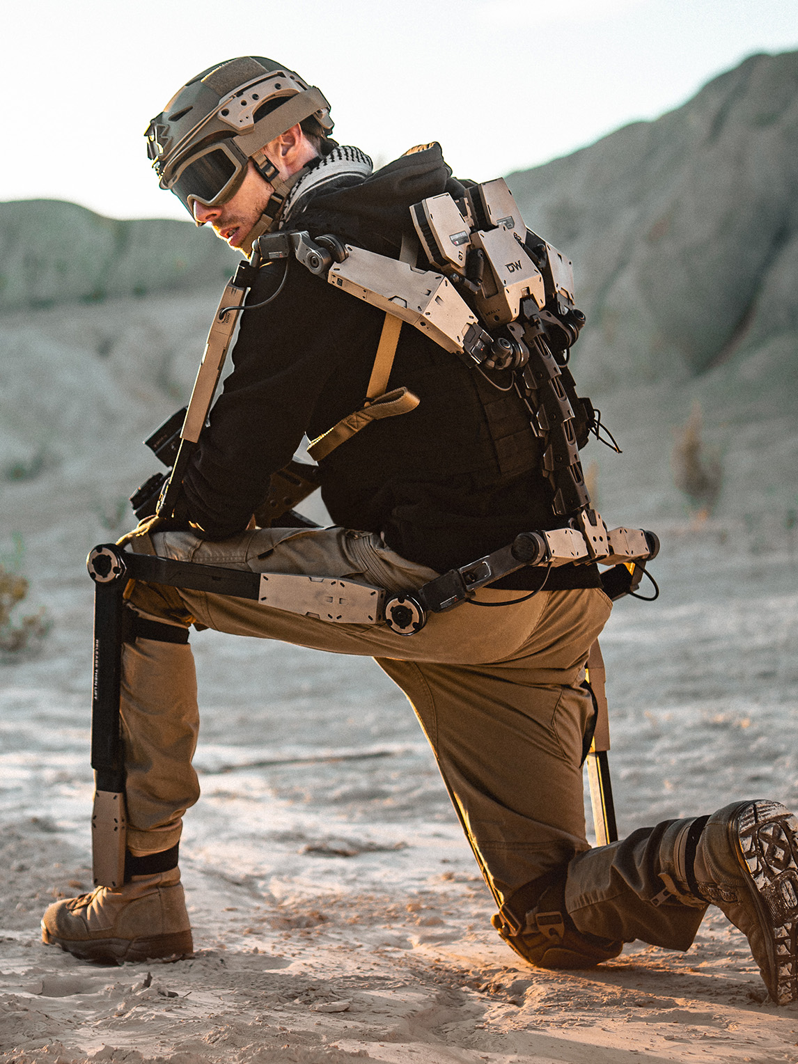 Astraeus EXO Alpha wearable exoskeleton by Dantes Workshop