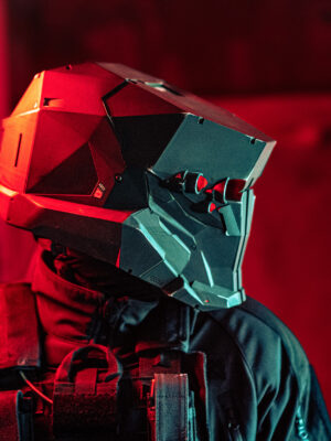 Apex Berserker Helmet - Weathered PLA Version